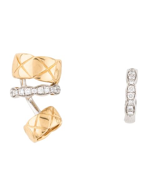 chanel earcuff|Earrings .